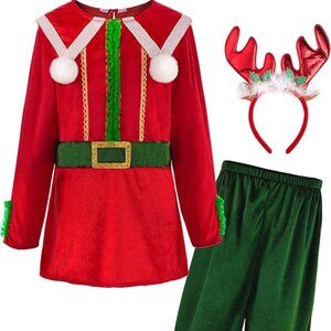 ReliBeauty Elf Costume for Kids